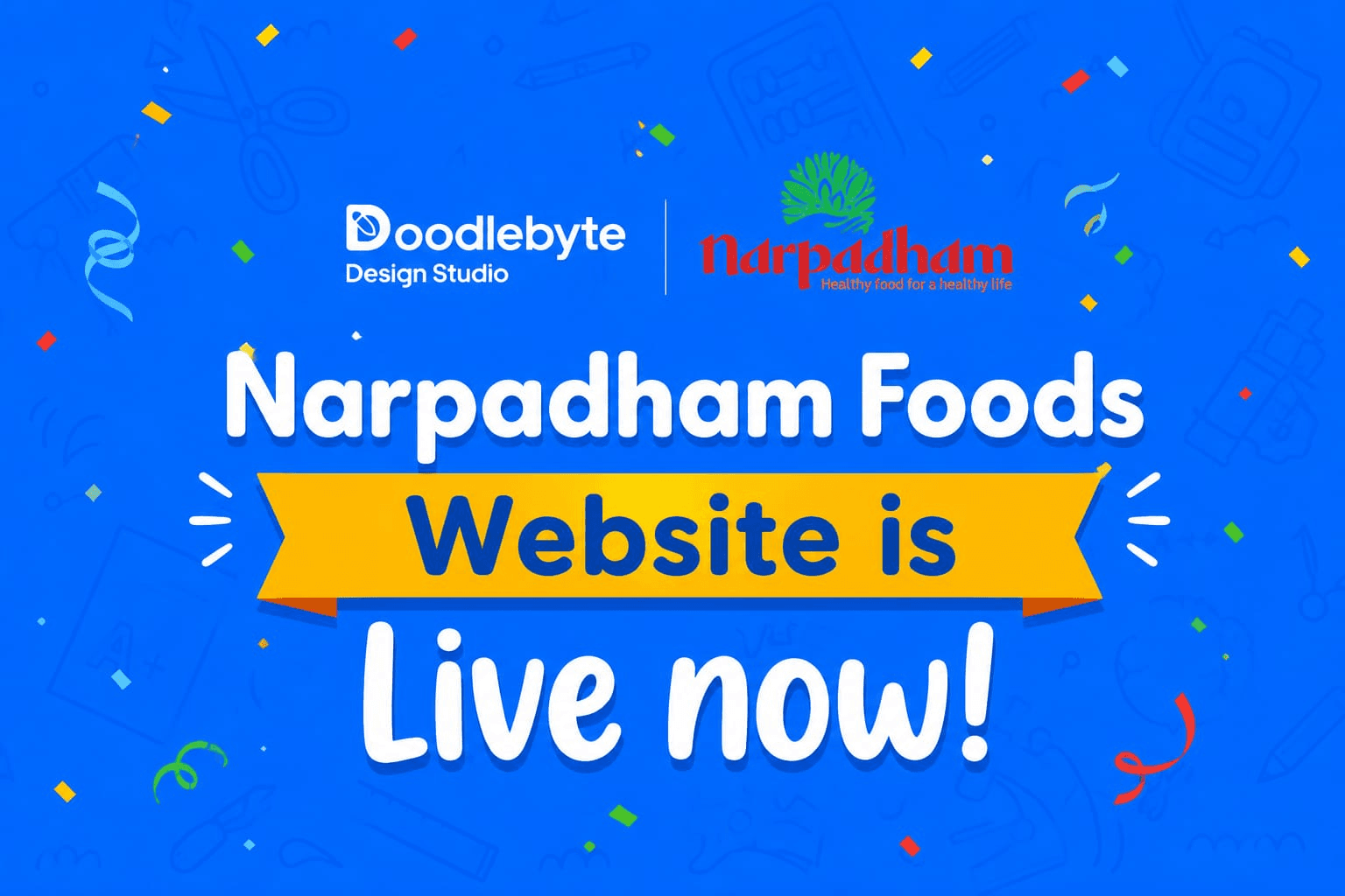 Narpadham Foods website is live now